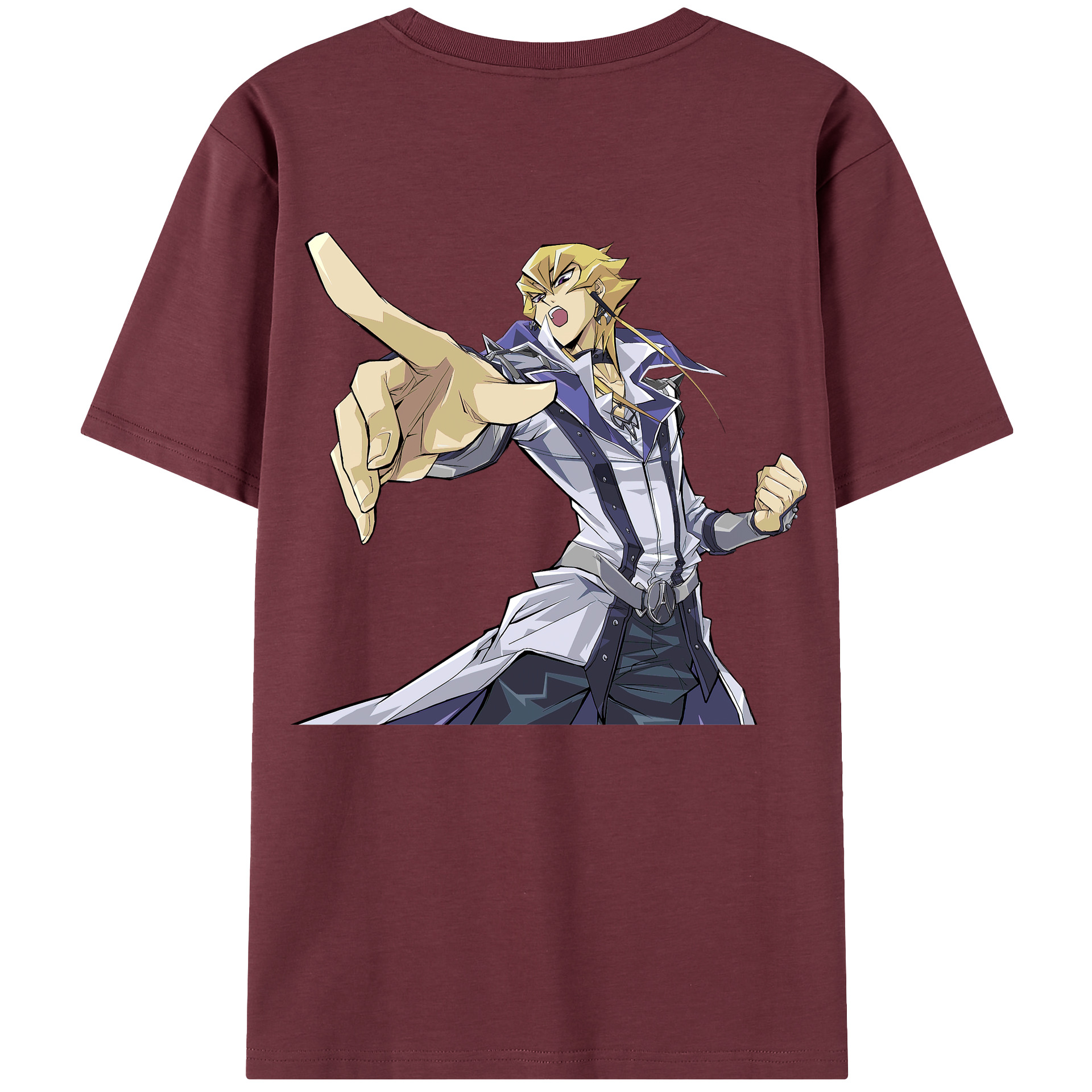（画像用） 遊☆戯☆王 Yu-Gi-Oh! 綿100％半袖Tシャツ（背面プリント）